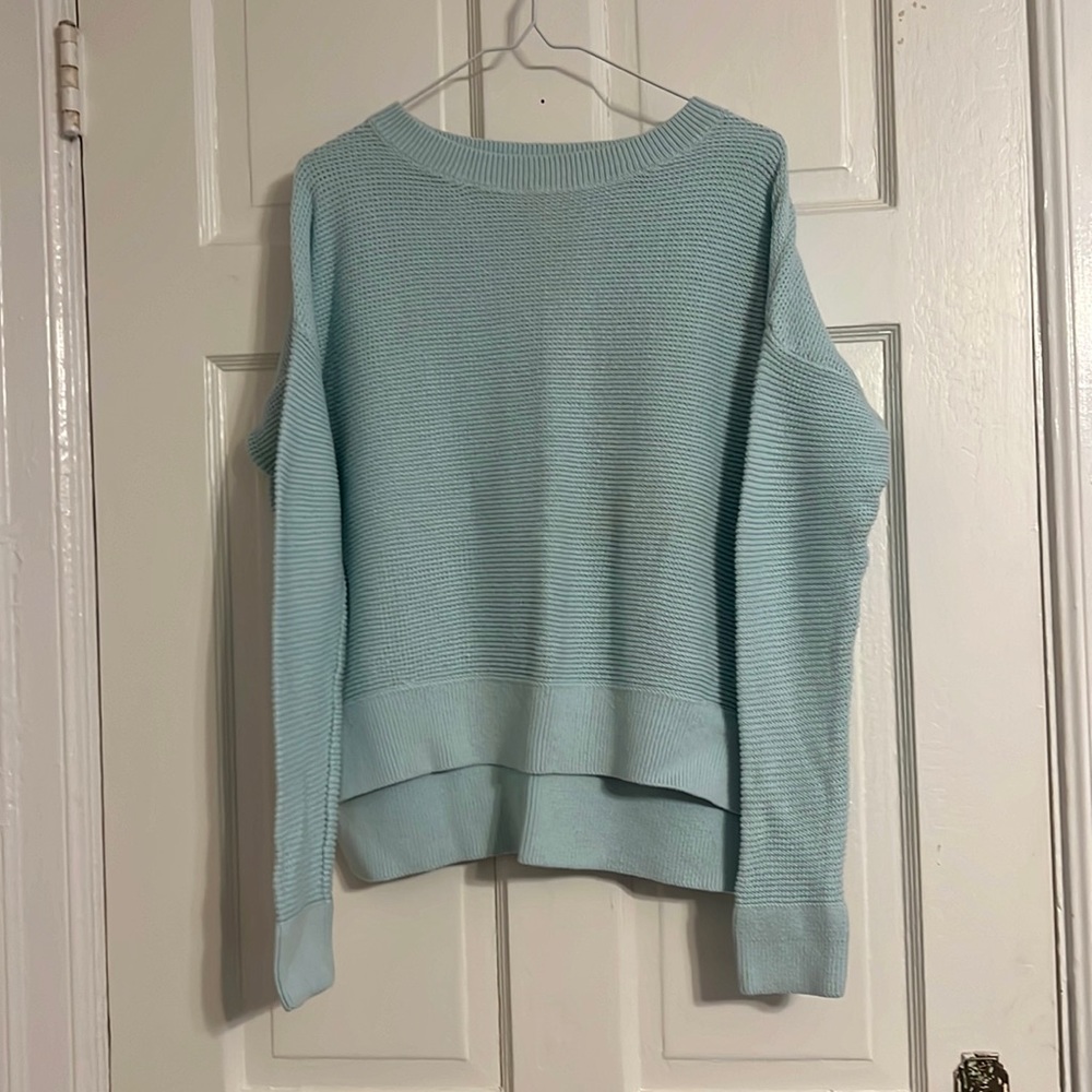 Loft Aqua Sweater, super soft! EUC